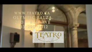 Calgarys Premier Restaurant Teatro [upl. by Kcirdnek]