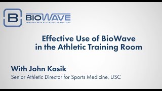 Effective Use of BioWave in the Athletic Training Room [upl. by Dlabihcra]