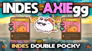 Top 1 rank Indes Pocky build  Axie infinity [upl. by Farand]