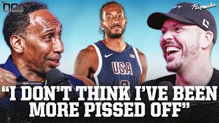 Stephen A The Psychic He Called Kawhi Leaving Team USA Day Before It Happened [upl. by Crandall302]