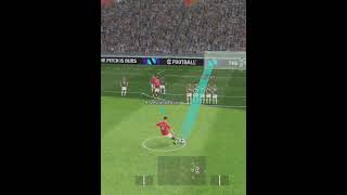 free kick miss by lewandowski and zirkzee efootball 24 unelgaming pes football [upl. by Decca]