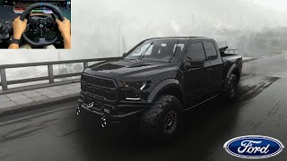 Ford f150 Raptor in Heavy Rain  Forza Horizon 5  Logitech G923 Gameplay [upl. by Sulihpoeht]