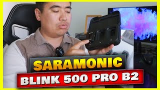 Saramonic Blink 500 pro B2 simsiz mikrofonlarini sinab kordim [upl. by Kraft]