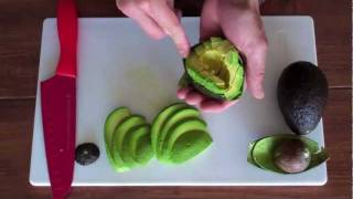 How to Cut Perfect Avocado Slices [upl. by Assirahs]