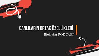 Canlıların ortak özellikleri PODCAST Biyoloji podcast [upl. by Maya]