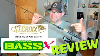 St Croix Bass X ROD REVIEW Is it worth 120 Maybe [upl. by Dalt]