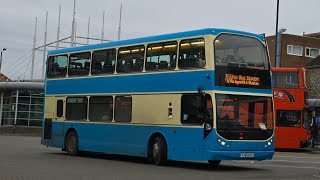 YJ56 KCK  Simonds of Diss  DAF DB250 ELC Mylennium  73 Bury St Edmunds [upl. by Huan]