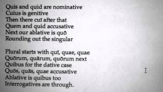 INTERROGATIVE PRONOUN SONG [upl. by Irrol]