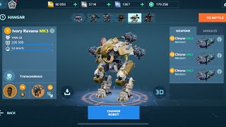 Ravana Chione New freeze Weapon  War Robots Gameplay [upl. by Susana]