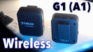 SYNCO G1 Wireless Microphone  Detailed Honest Review amp Tests [upl. by Esilehs]