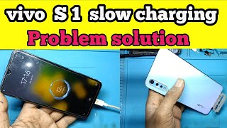 Vivo s1 charging problem solution  vivo s1 slow charging  vivo s1 charging port replacement [upl. by Joh]