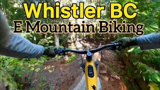 whistler BC Mountain biking Rainbow Falls amp 27 switchbacks whistler mountainbike [upl. by Rois]