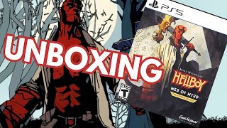 Hellboy Web of Wyrd  Collector’s Edition  Unboxing  PS5 [upl. by Navak]