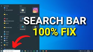 Windows 10 Search Bar Not Working  Windows 10 Keyboard Not Working In Search Bar [upl. by Frodine]