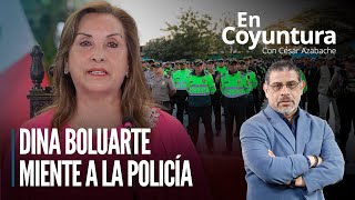 Dina Boluarte miente a la Policía  EnCoyuntura [upl. by Aieka]