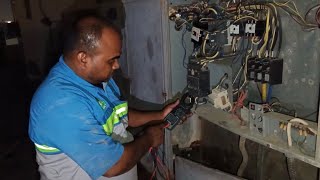 AC repair and maintenance carrier AC ka condenser motor change kaise karte hain [upl. by Yentruocal]