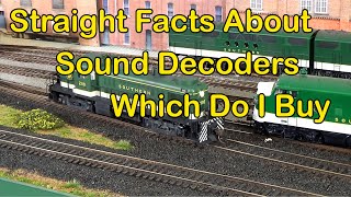 Honest Truth About DCC Sound Decoders 326 [upl. by Bashee]