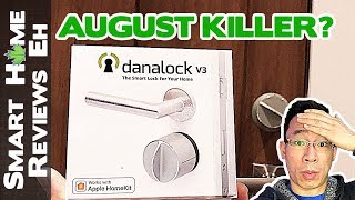 Turns by ITSELF Danalock V3 Review  Smart Home LocksSmart Home Security System [upl. by Nnahteb17]