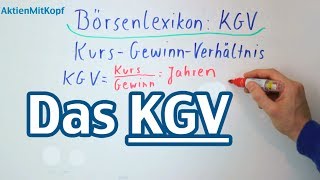 Das KGV  KursGewinnVerhältnis  AktienmitKopfde [upl. by Corson]