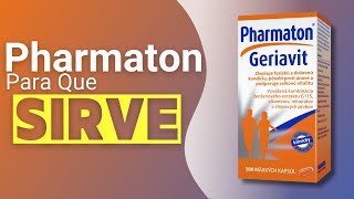 PHARMATON VITALITY PARA QUE SIRVE  Multivitaminico  Vitaminas  Minerales [upl. by Enyale]