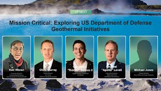 Mission Critical Exploring US Department of Defense Geothermal Initiatives [upl. by Nance]