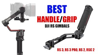 Best HandleGrip for DJI RS Gimbal  RS 3 Pro RS 3 RS 2 RSC 2  SmallRig Sling Handgrip Review [upl. by Jordain]