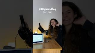 All Nighter  Vlog ✨ [upl. by Isyad]