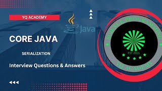 41 Java Interview Questions and Answers  Serialization in Java [upl. by Aramoix496]