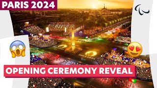 🇫🇷 Paris 2024 Opening Ceremony Reveal 😍  Paralympic Games [upl. by Akenor]