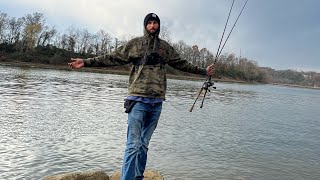 Fishing the Cumberland River [upl. by Kovar]