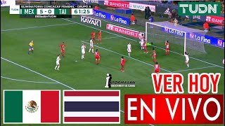 México vs Tailandia En Vivo donde ver a que hora juega MEXICO VS TAILANDIA PARTIDO AMISTOS FEMEN [upl. by Eneluqcaj]