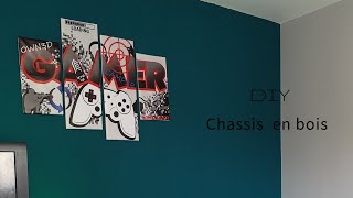 DIY  Châssis en bois pour toiles [upl. by Hsejar]