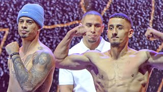 WHO WINS AnEsonGib vs Austin McBroom 2 • FULL WEIGH IN amp FACE OFF • Kingpyn Boxing [upl. by Raamaj414]