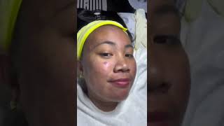 1st Facial Treatment with family amp friends  Trish Vlogs [upl. by Illek]