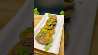 Crispy Masla Baigan Recipe baigan crispy trendingshorts recipe [upl. by Adnilrem874]