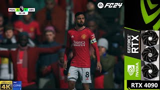 EA SPORTS FC 24 Ultra Settings 4K  RTX 4090  i9 13900K [upl. by Brown968]