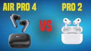 Earfun Air Pro 4 vs AirPods Pro 2  Full Specs Compare Earbuds [upl. by Jacobba518]