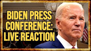 LIVE Biden Press Conference  Reaction and Commentary [upl. by Notlef]