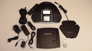 Unboxing the Wireless Speakerphone Konftel 300Wx [upl. by Otokam]