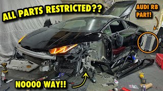 LAMBORGHINI Is NOT Allowing Me To Buy Parts Part 8 FrameSuspension Work [upl. by Hamo]