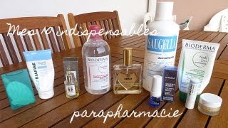 Mes 10 indispensables de parapharmacie  My top ten French pharmacy products [upl. by Nappy]