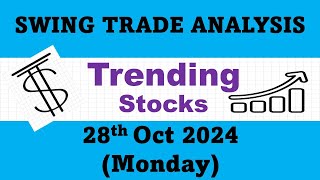 Swing Trade Analysis 28 Oct 2024 [upl. by Ax]