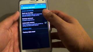 Samsung Galaxy S5 How to Backup Applications Data [upl. by Nosredna]