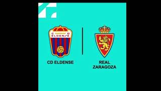 Segunda División jornada 11 Eldense 2 🆚 Zaragoza 3 [upl. by Airam]