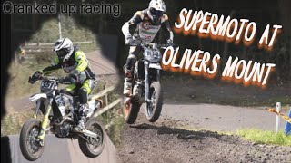 Supermoto at Olivers Mount  norasport  Racing in the UK [upl. by Tolley]