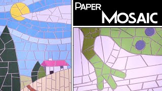 Getting Started with Paper Mosaics  easy fun and creates beautiful artworks [upl. by Ardnahcal736]