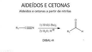 Síntese de aldeídos e cetonas V [upl. by Myrlene]