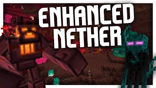 Improving the Nether with MODS [upl. by Yrekaz]