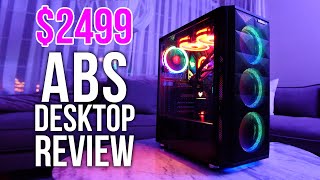 2499 ABS Gladiator Desktop Review  RTX 3080 System Worth Buying [upl. by Narat]