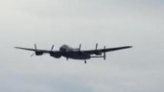 Avro Lancaster Flyover [upl. by Ajroj588]